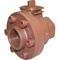 Series F Ductile Iron Threaded End Floating Ball Valve